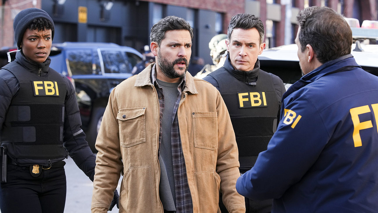 (L-R): Katherine Renee Kane as Special Agent Tiffany Wallace, Kenneth Trujillo as Steve Martinez, and John Boyd as Special Agent Stuart Scola.